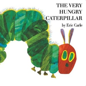 "The Very Hungry Caterpillar" cover