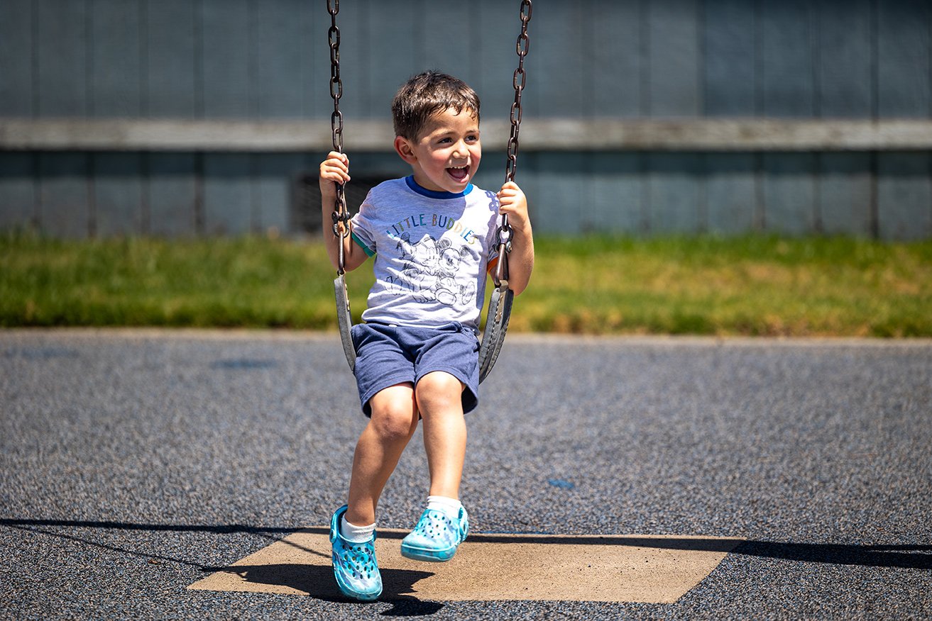 Boy-on-Swing